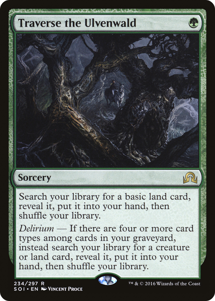 Traverse the Ulvenwald (SOI-234) - rare - Foil