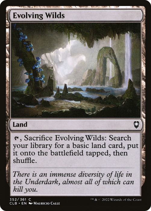 Evolving Wilds (CLB-352) - common