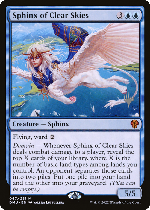 Sphinx of Clear Skies (PPDMU-67P) - mythic