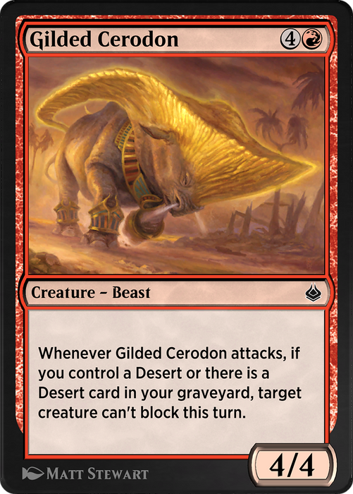 Gilded Cerodon (AKR-155) - common