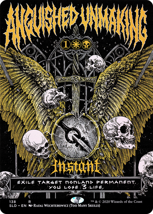Anguished Unmaking (SLD-138) - rare (Borderless)