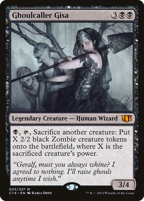 Ghoulcaller Gisa (C14-023) - mythic