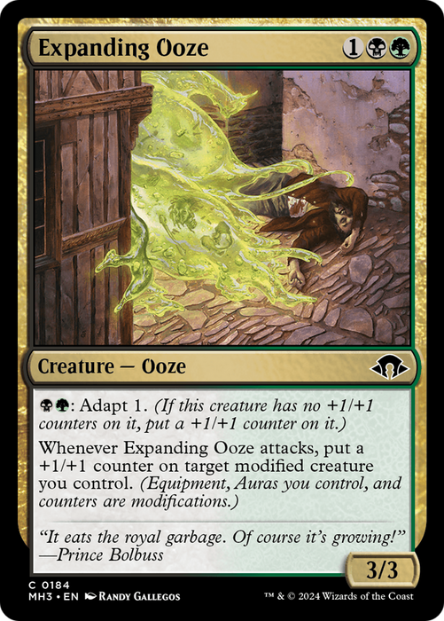 Expanding Ooze (MH3-184) - common - Foil