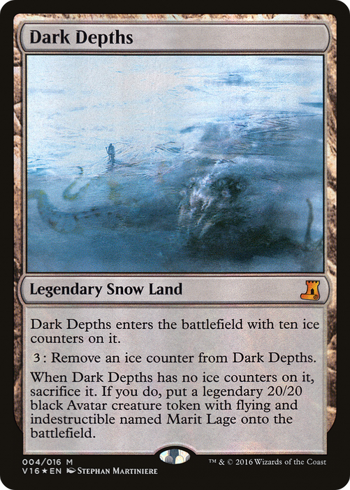 Dark Depths (V16-004) - mythic - Foil