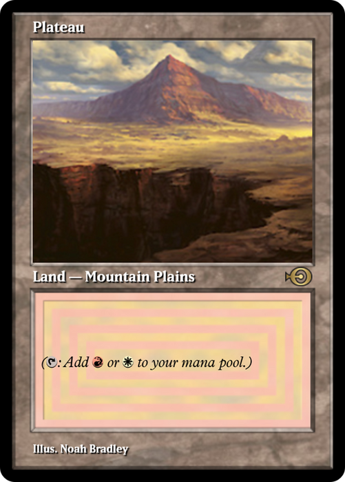 Plateau (PRM-43608) - rare - Foil