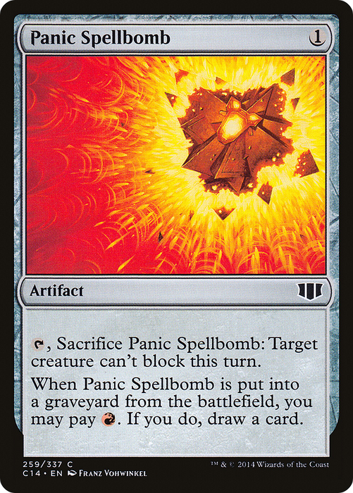 Panic Spellbomb (C14-259) - common