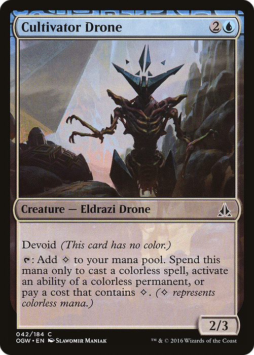 Cultivator Drone (OGW-042) - common: (devoid)