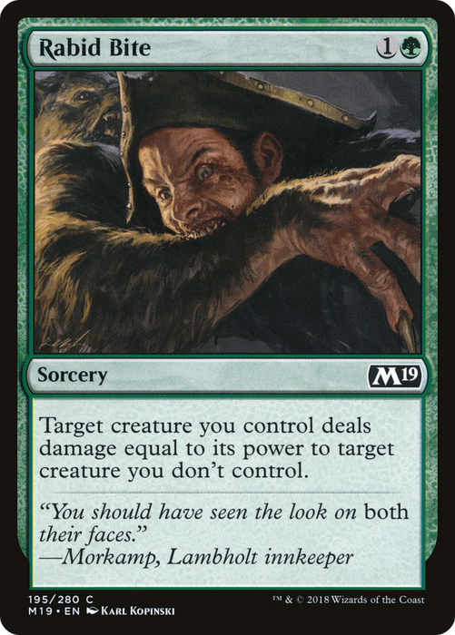 Rabid Bite (M19-195) - common