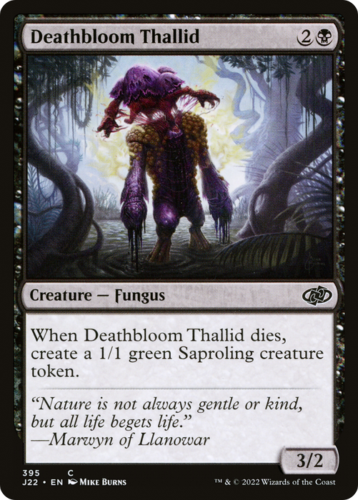 Deathbloom Thallid (J22-395) - common