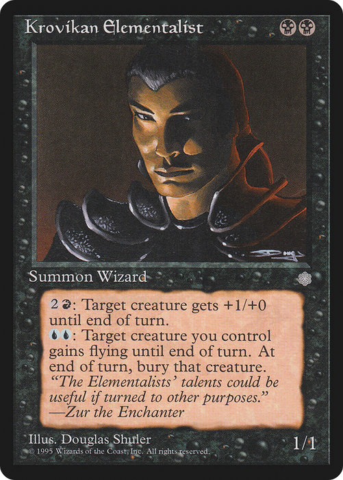 Krovikan Elementalist (ICE-139) - uncommon