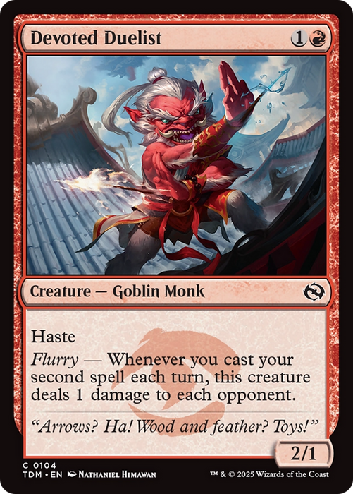 Devoted Duelist (TDM-104) - common