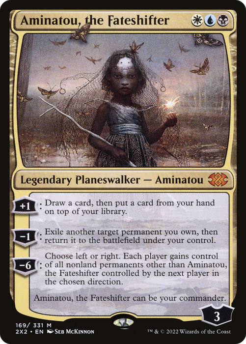 Aminatou, the Fateshifter (2X2-169) - mythic - Foil