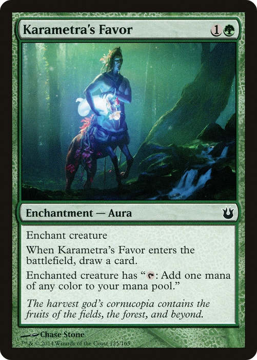 Karametra's Favor (BNG-125) - common