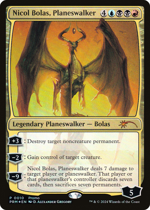 Nicol Bolas, Planeswalker (UMP-2025-10) - mythic - Foil