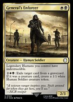 General's Enforcer (PIP-745) - uncommon - Foil