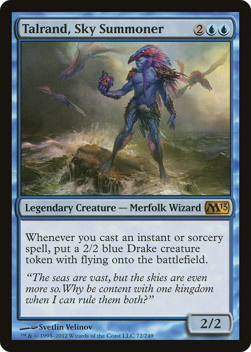 Talrand, Sky Summoner (M13-072) - rare