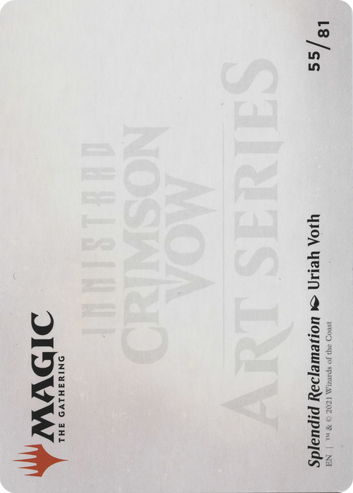 Splendid Reclamation // Splendid Reclamation (AVOW-055) - common (Borderless)