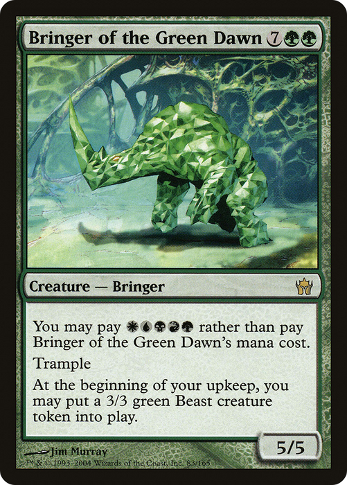 Bringer of the Green Dawn (5DN-083) - rare