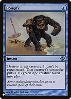 Pongify (LIST-PLC-44) - uncommon