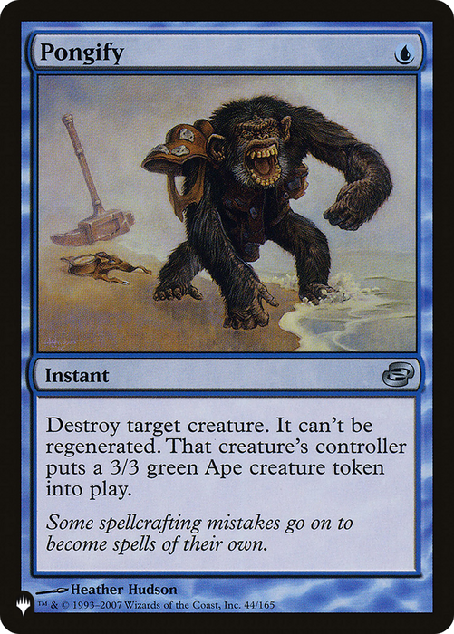 Pongify (LIST-PLC-44) - uncommon