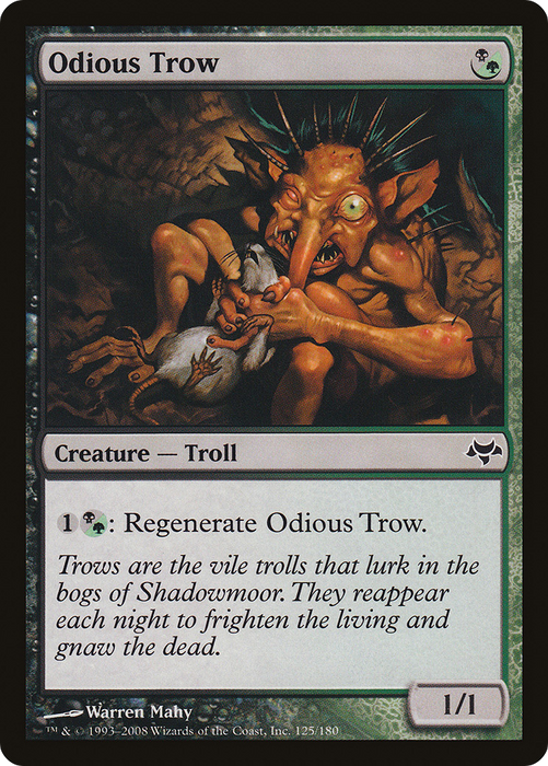 Odious Trow (EVE-125) - common - Foil