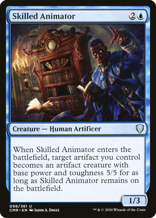 Skilled Animator (CMR-098) - uncommon - Foil