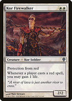 Kor Firewalker (WWK-011) - uncommon