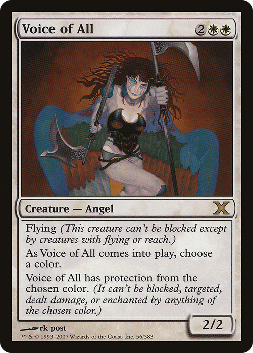 Voice of All (10E-056) - rare
