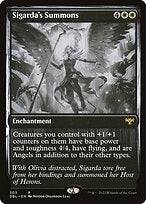 Sigarda's Summons (DBL-303) - rare - Foil