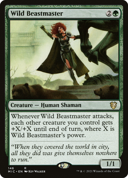 Wild Beastmaster (MIC-146) - rare