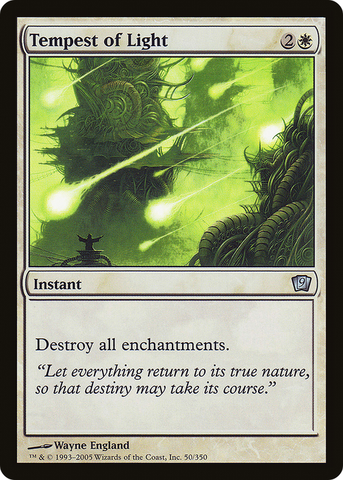 Tempest of Light (9ED-50★) - uncommon - Foil