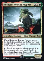Rosheen, Roaring Prophet (PRE-202S) - rare - Foil