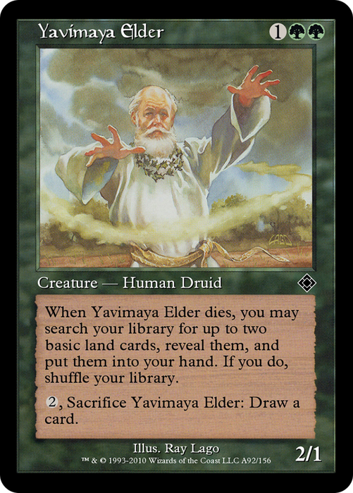Yavimaya Elder (TD0-A92) - common