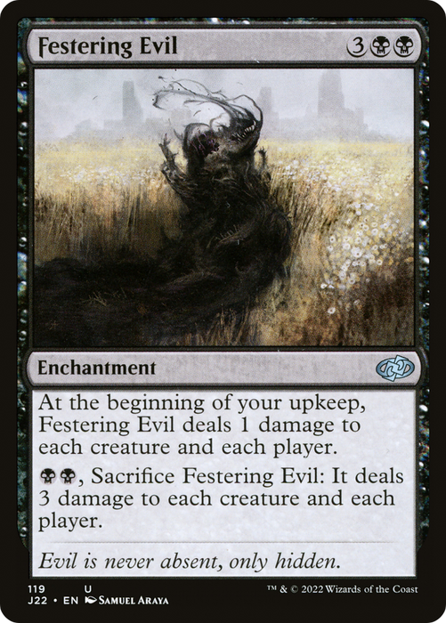Festering Evil (J22-119) - uncommon