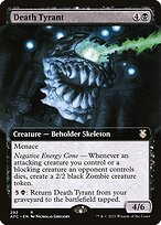 Death Tyrant (AFC-292) - rare: (Extended Art)