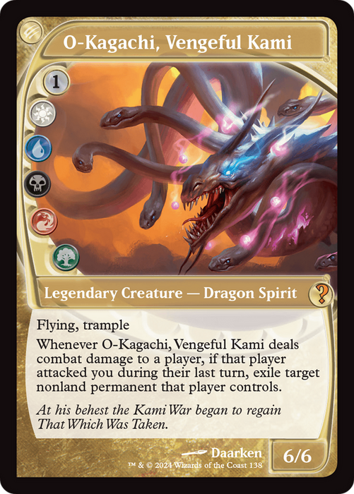 O-Kagachi, Vengeful Kami (MB2-138) - mythic