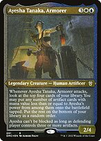 Ayesha Tanaka, Armorer (DMC-051) - rare - Etched Foil
