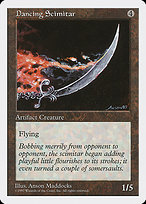 Dancing Scimitar (5ED-362) - rare