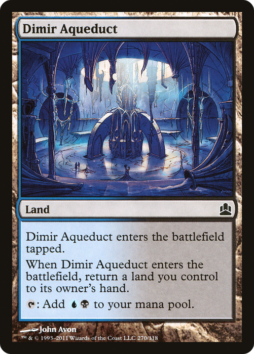 Dimir Aqueduct (CMD-270) - common