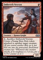 Embereth Veteran (WOE-127) - uncommon