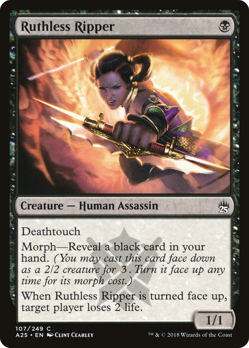 Ruthless Ripper (A25-107) - common - Foil