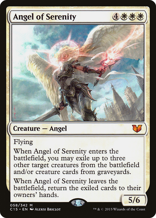Angel of Serenity (C15-058) - mythic
