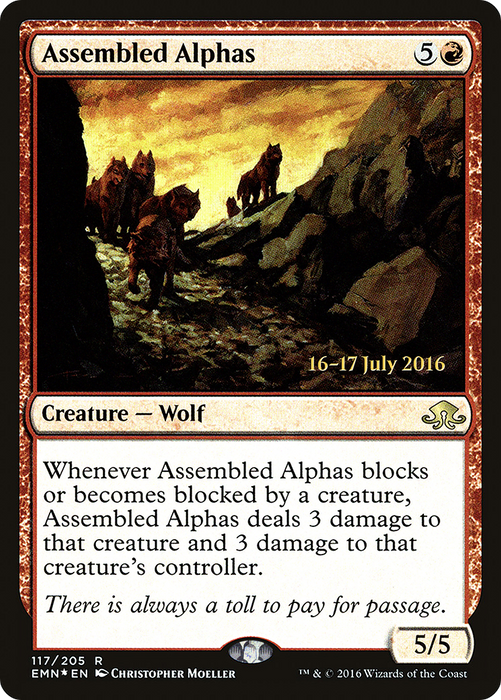 Assembled Alphas (PRE-117S) - rare - Foil