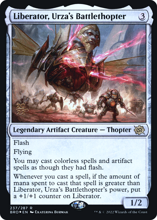 Liberator, Urza's Battlethopter (PRE-237S) - rare - Foil
