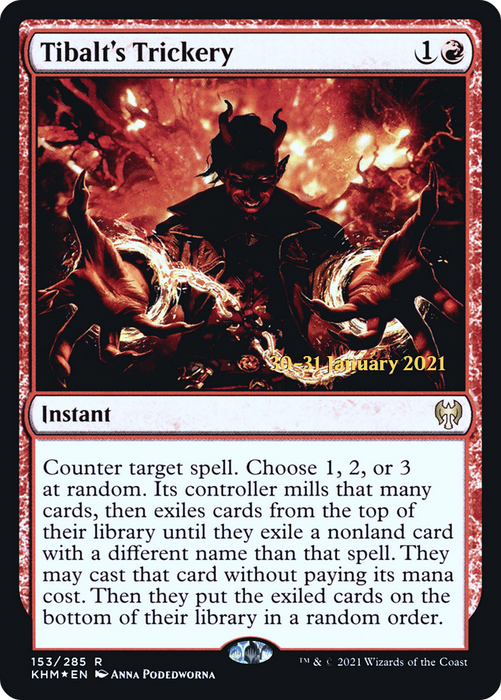 Tibalt's Trickery (PRE-153S) - rare - Foil
