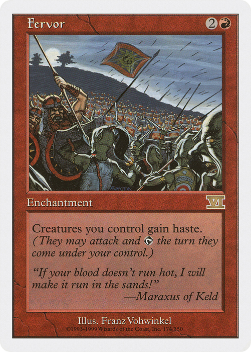 Fervor (6ED-174) - rare