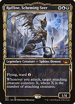 Raffine, Scheming Seer (SNC-327) - mythic: (Showcase)