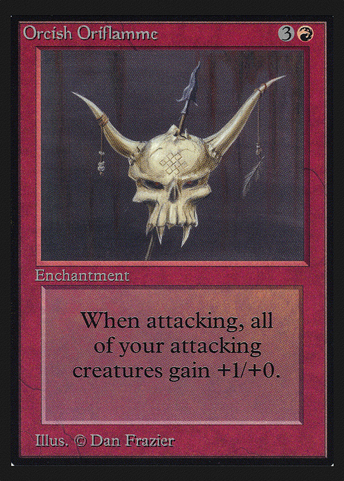 Orcish Oriflamme (CED-167) - uncommon