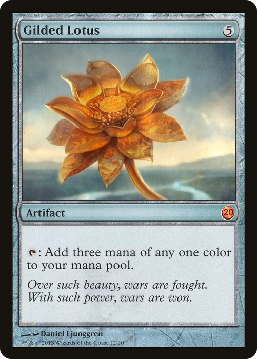 Gilded Lotus (V13-012) - mythic - Foil