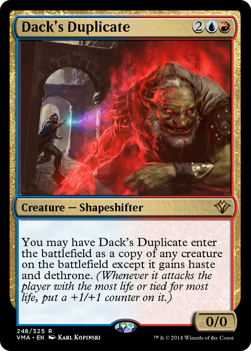 Dack's Duplicate (VMA-248) - rare - Foil